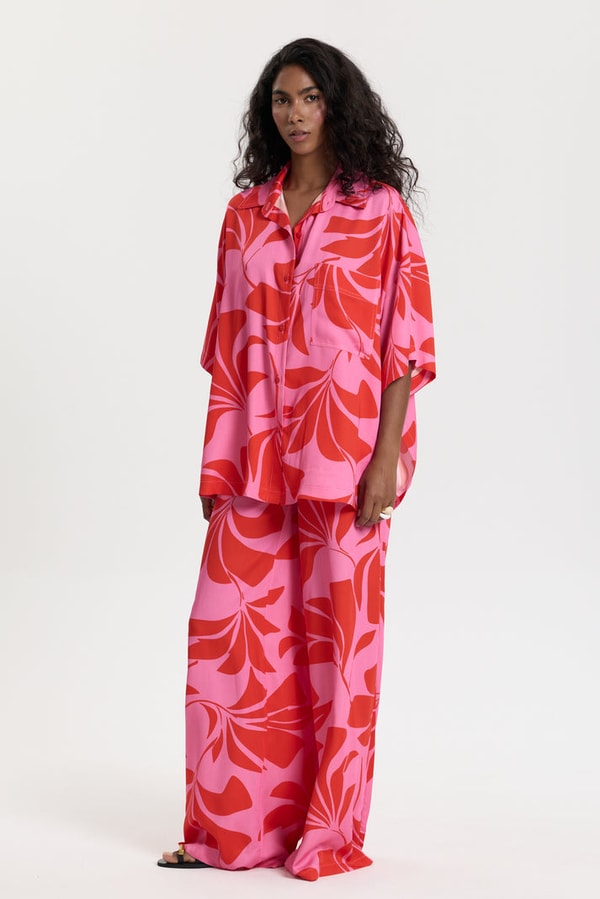 Just Paul Pink Rhythm Leto Blouse Recenzja
