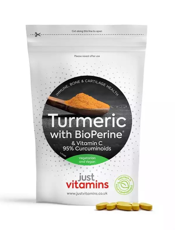 Just Vitamins Turmeric with BioPerine Review