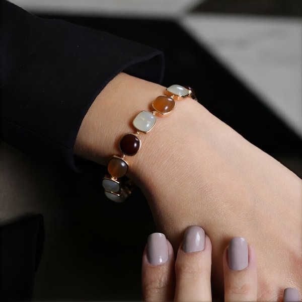 KM by Juwelo Mondstein-Silberarmband Bewertungen