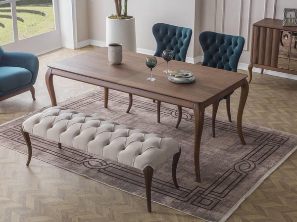 JV M&ouml;bel Chesterfield Esszimmer Bank und 4 Polsterst&uuml;hle Bewertung