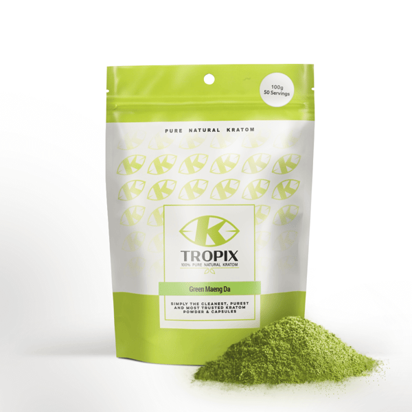 K-Tropix Green Maeng Da Kratom Powder Review