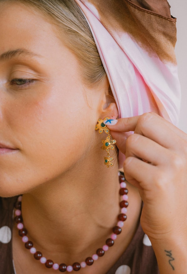Kaarme Jewels Flower Drop Earrings Review