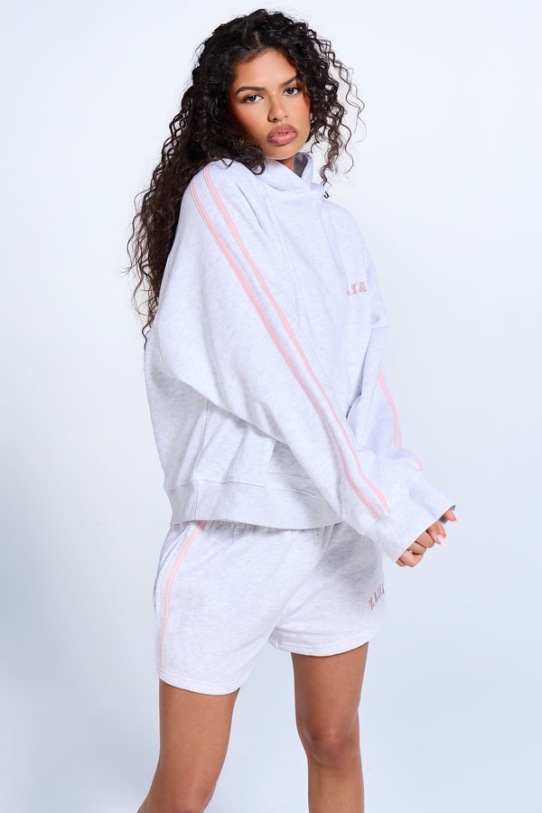 Kaiia The Label Kaiia Sport Side Stripe Oversized Hoodie Reviews