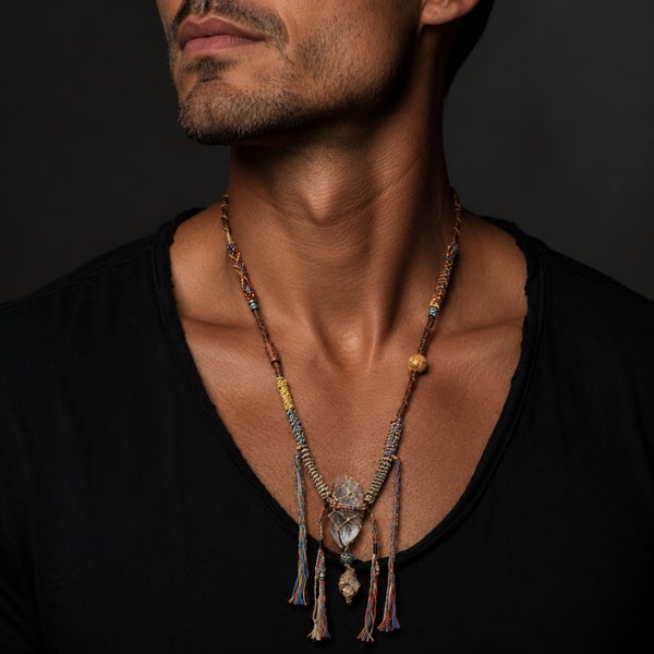 Kailash Energy Braided Fortune Clear Quartz Pendant Necklace Review