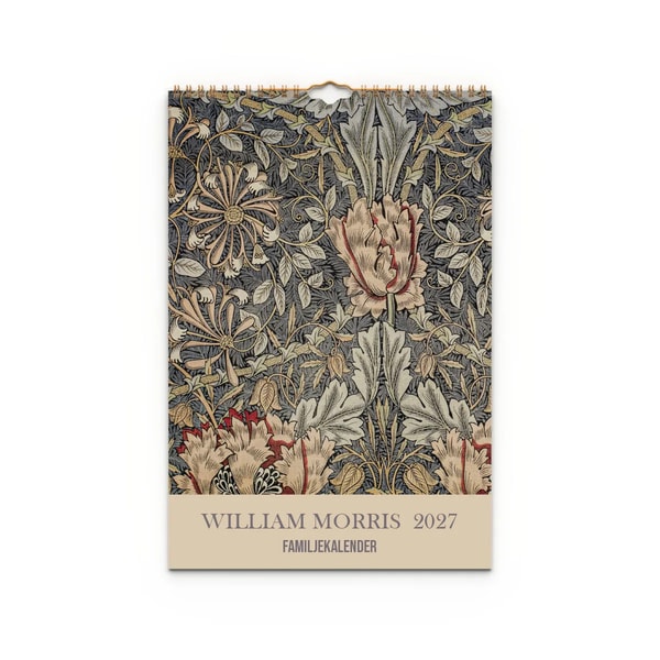 Kalenderspecialisten Familjekalender William Morris Recension