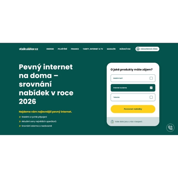 Kalkul&aacute;tor pevny-internet Recenze