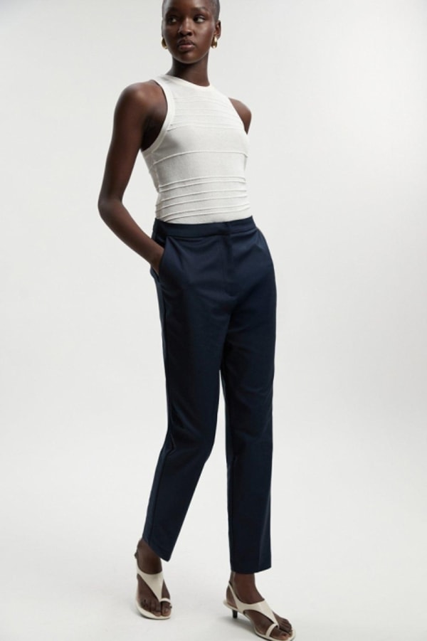 Karen Millen Petite Essential Techno Woven Trouser Reviews