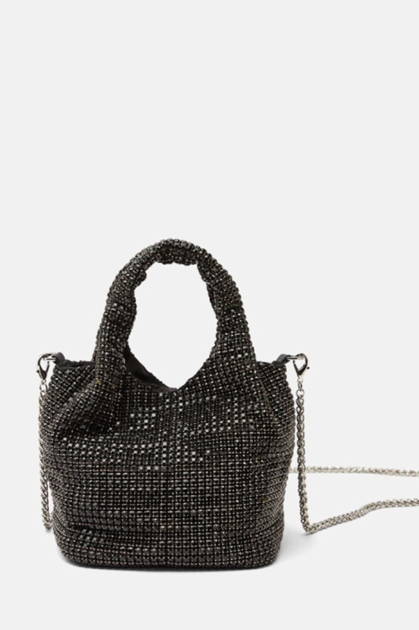 Karen Millen Premium Crystal Embellished Slouchy Bucket Bag Reviews