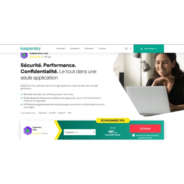 مراجعة Kaspersky Plus 