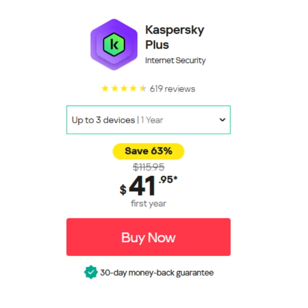 Kaspersky Plus Reviews