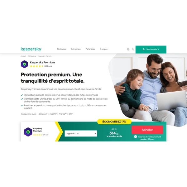 مراجعة Kaspersky Premium 