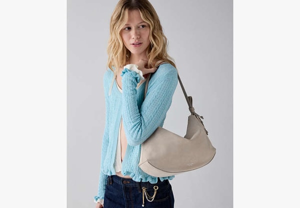 Kate Spade Loop Suede Large Shoulder Bag Review