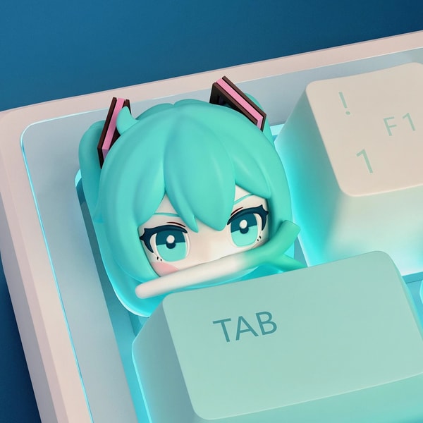 Kawaii VOCALOID: Fufu Hatsune Miku Keycap Review