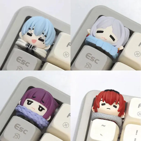 Kawaii Frieren&rsquo;s Party & Himmel Keycaps Review