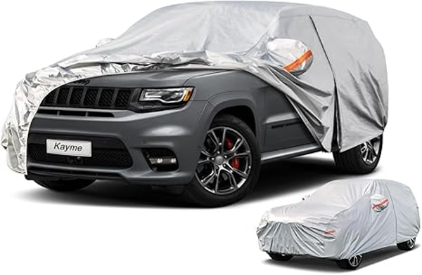Kayme Car Cover Kayme 6 Layers Waterproof Car Cover Review