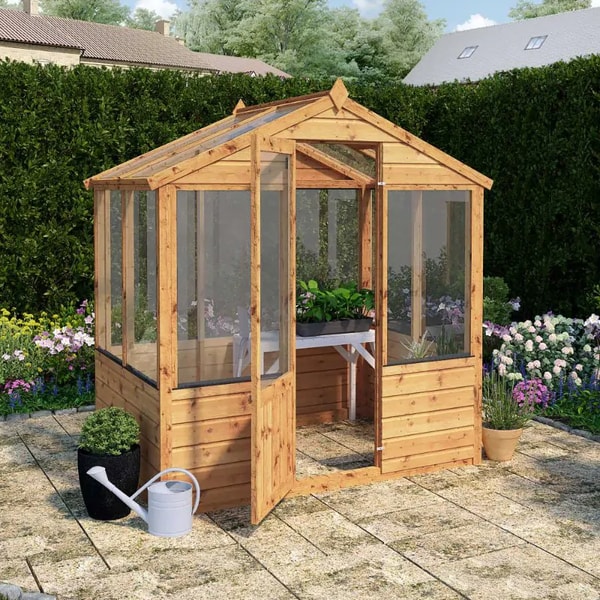 Keen Gardener Mercia 6' x 4' Budget Shiplap Greenhouse Reviews
