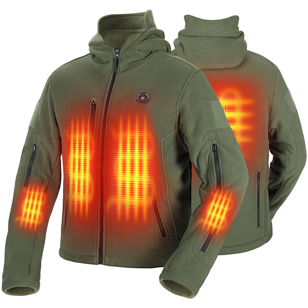 Kemimoto Electric Hooded Sweatshirt with 12V 20000mAh Battery Pack Reviews