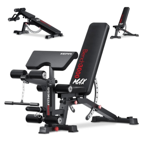 Keppi Weight Bench Bench3000 MAX Review