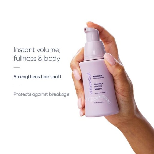Keranique Hair Thickening & Texturizing Mousse Review