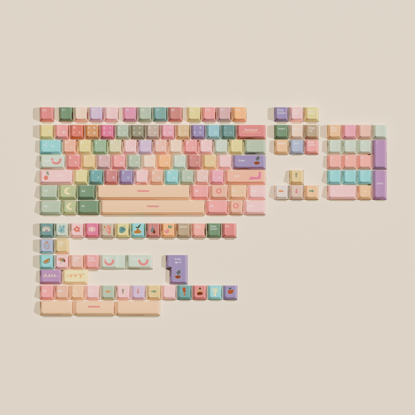KeyGeak Candy Series Keycaps Review
