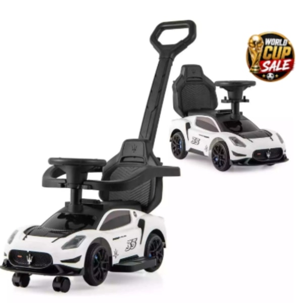Kids Electric Cars Maserati 3-1 Toddlers Push Along Car & Stroller Review