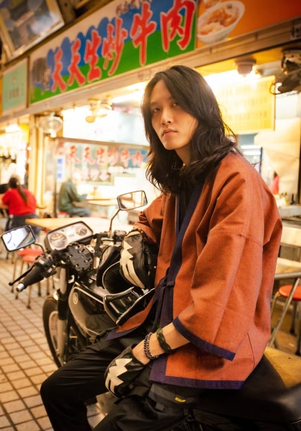 Kimonorie Veste kimono en denim | Kimura Avis