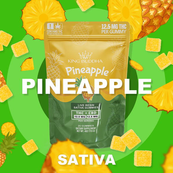 King Buddha Pineapple Gummies Review