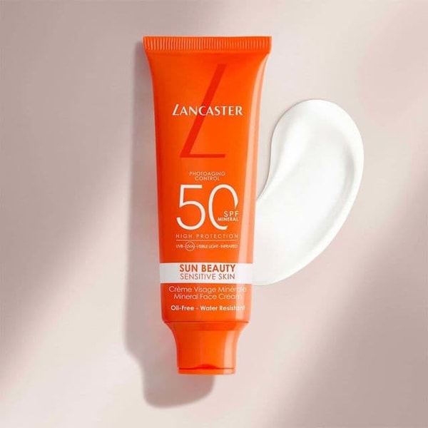 King Power LANCASTER Sun Beauty Sensitive Skin Mineral Face Cream SPF50 50 ml รีวิว