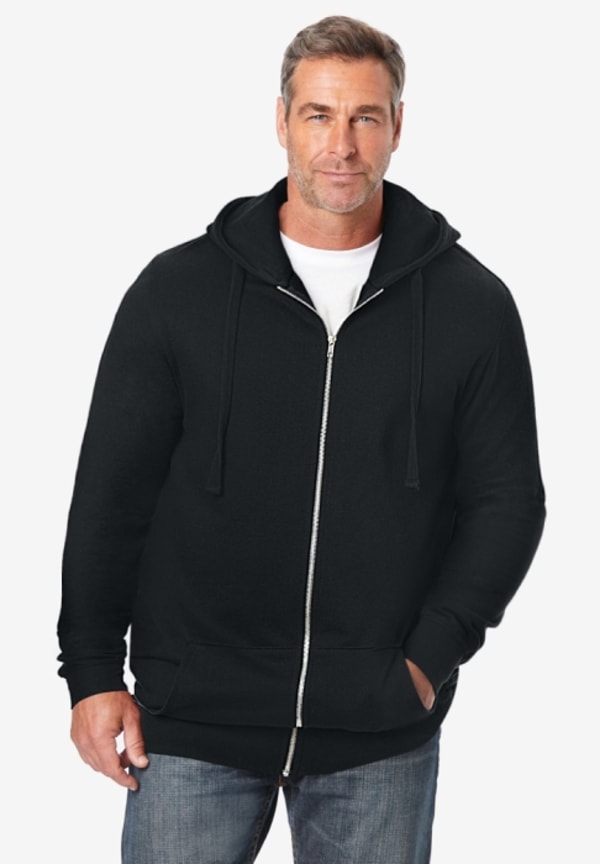 King Size Fleece Zip-Front Hoodie Reviews