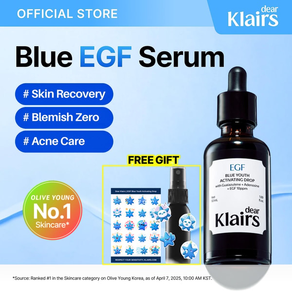 Klairs EGF Blue Youth Activating Drop Review
