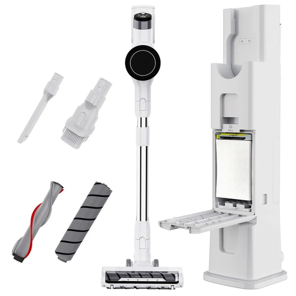 KRAPOF Auto Clean Self Empty Slim Power Vac Review