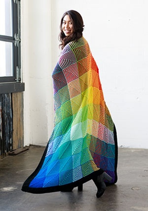 Knit Picks Hue Shift Afghan Kit Review