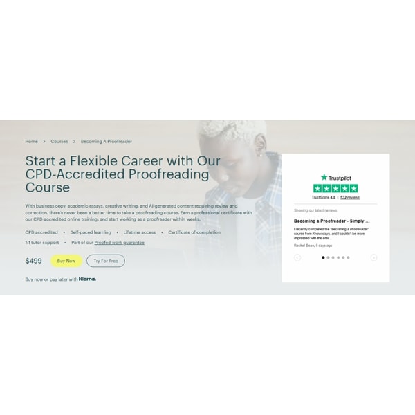 Knowadays Becoming A Proofreader Review
