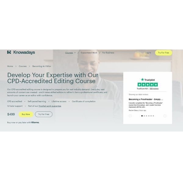 Knowadays Becoming An Editor Review