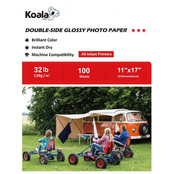 Koala 32lb Double-Sided Glossy Photo Paper Review
