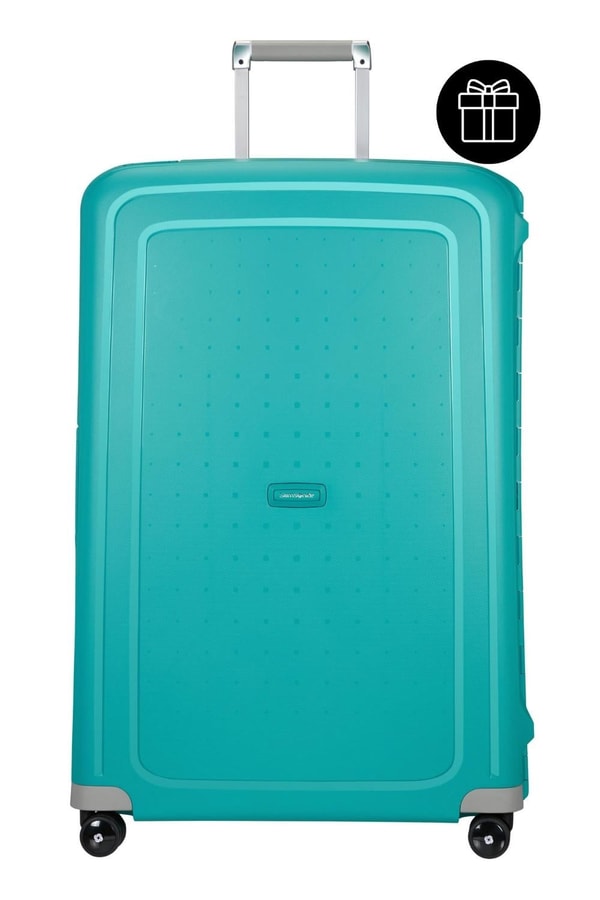 Koffershop Samsonite S'Cure Spinner 75cm AQUA BLUE Beoordeling