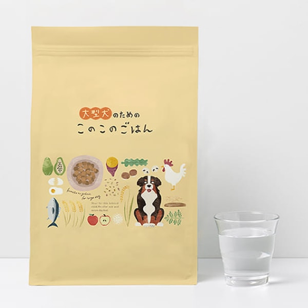Konokototomoni 大型犬のためのこのこのごはん レビュー