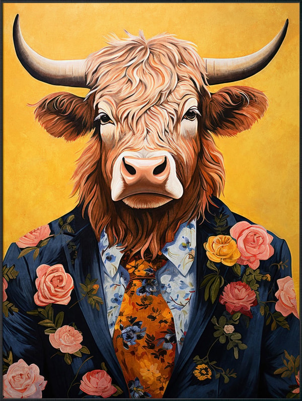Kotters Bull Portrait Wandbild Bewertung