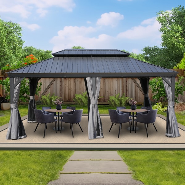 Kozyard Alexander 12 x 18 Hardtop Gazebo Review
