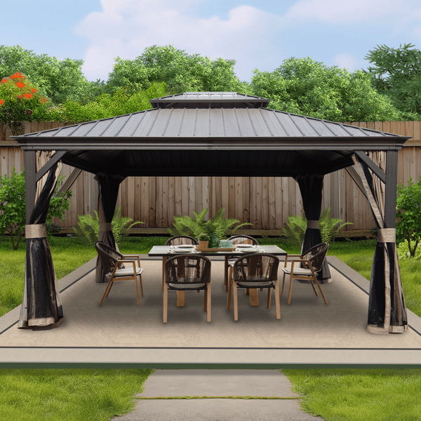 Kozyard Alexander 12 x 14 Hardtop Gazebo Review