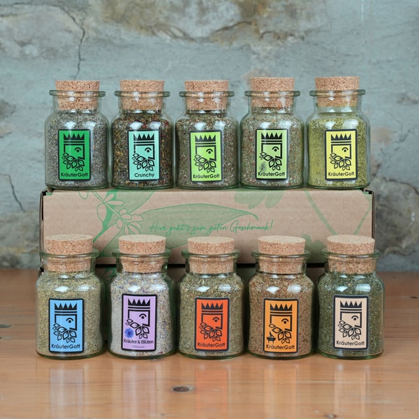 Kr&auml;uterGott 10 Kr&auml;utersalze Geschenk Box Bewertung