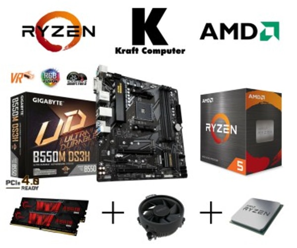 Kraft Computer Schmiede PC Bundle AMD Ryzen 5 Review