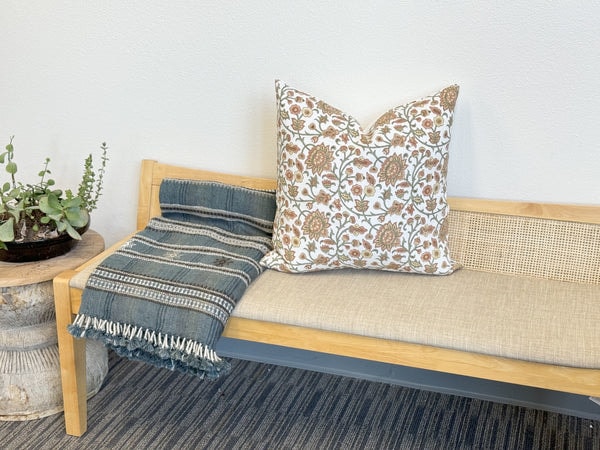 Krinto Harper in Terracotta and Light Green Pillow Cover Review