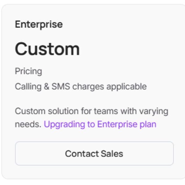 KrispCall Enterprise Plan Review