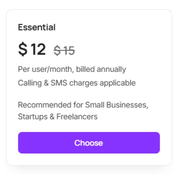 KrispCall Essential Plan Review