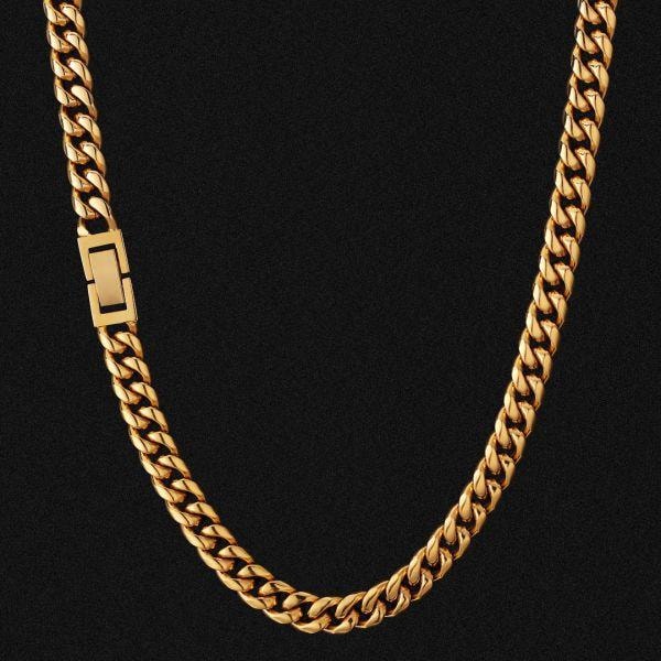 Krkcom 8mm/10mm/12mm Cuban Link Chain レビュー