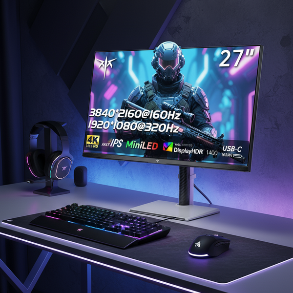 KTC Mini LED 27" 4K 160Hz HDR1400 Gaming Monitor Reviews