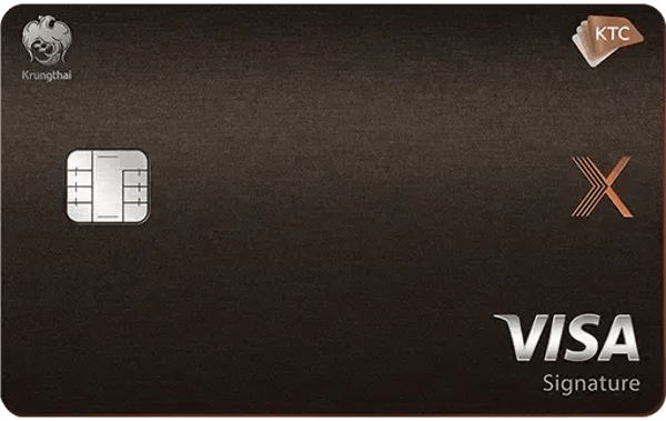 KTC X VISA SIGNATURE Credit Card รีวิว
