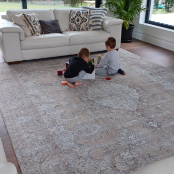 Kukoon Flatwoven Traditional Distressed Rug Review