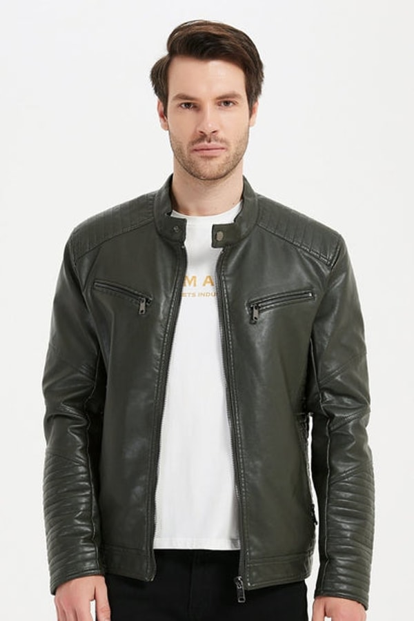Kymaxx Veste en simili cuir MADS Avis